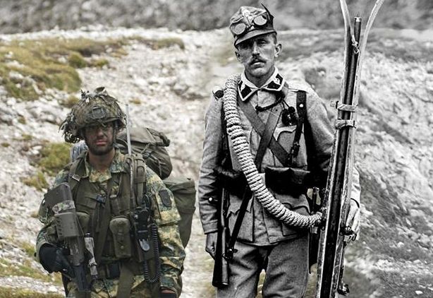 Traditionstag der 24er Hochgebirgsj&auml;ger in Lienz 