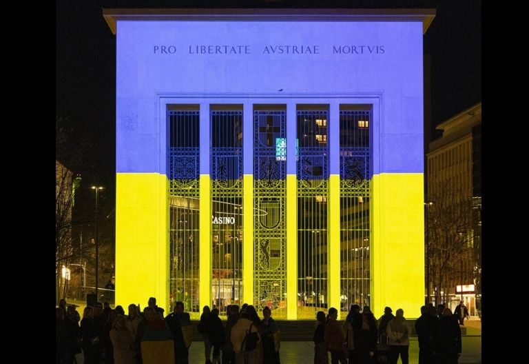 Ein Jahr Ukrainekrieg: Abend des Friedens in Innsbruck