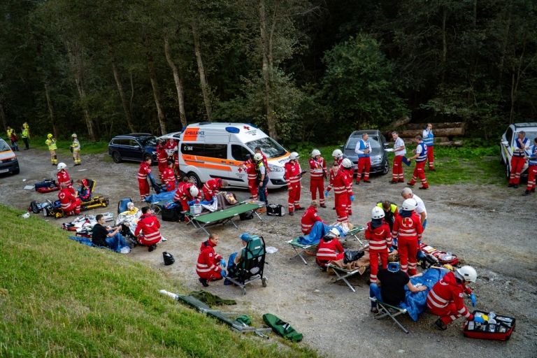 Bezirks&uuml;bung der Sondereinsatzgruppe