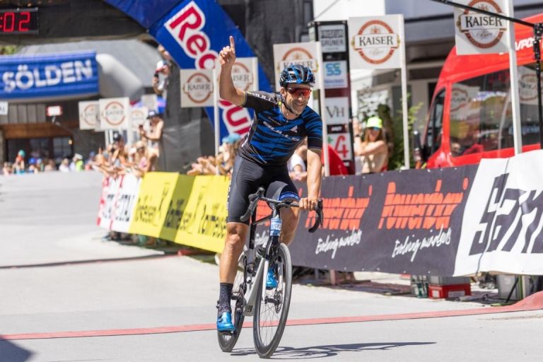  Alban Lakata Zweiter beim &Ouml;tztaler Radmarathon