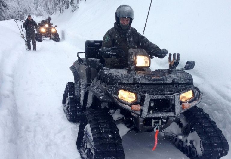 J&auml;gerbataillon 24 zieht Bilanz nach Schneeeinsatz