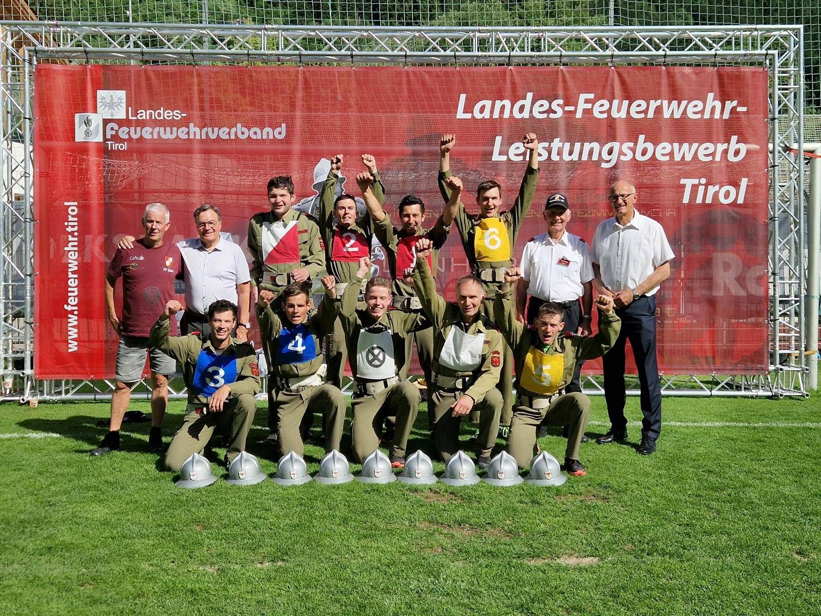 Die Feuerwehr Glanz stellte beim Fire-Cup einen neuen Landesrekord auf.