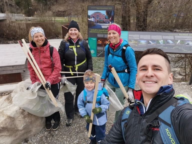 &Uuml;ber 100 Kilo M&uuml;ll wurden am Iseltrail gesammelt