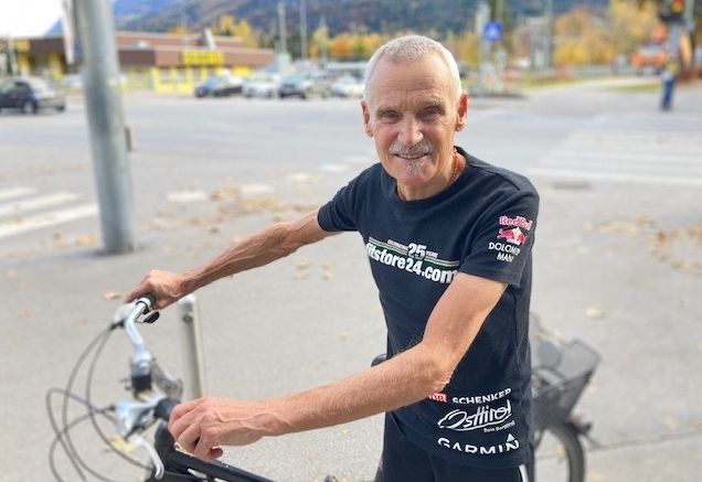 Uli Mattersberger radelt wieder f&uuml;r einen guten Zweck