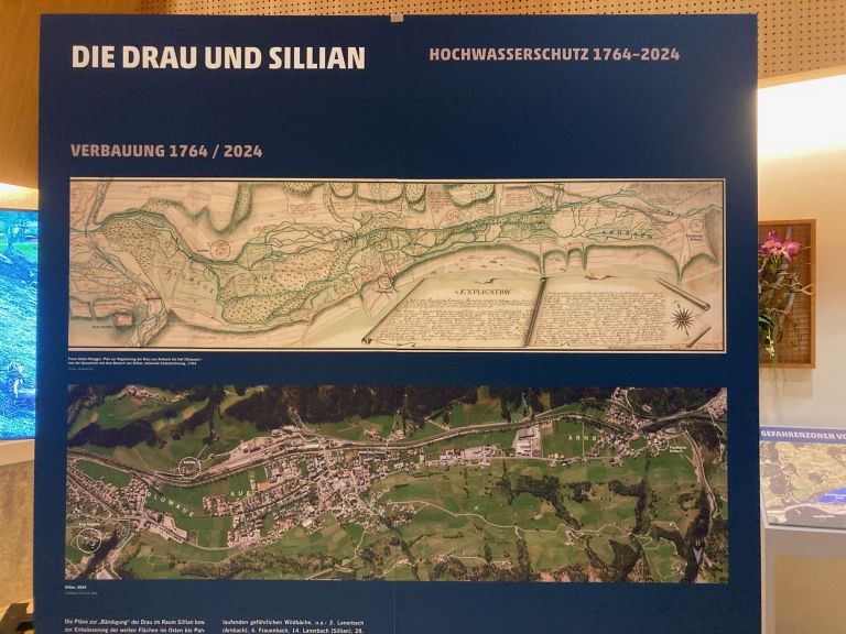 Spannende Zeitreise zum Hochwasserschutz in Sillian