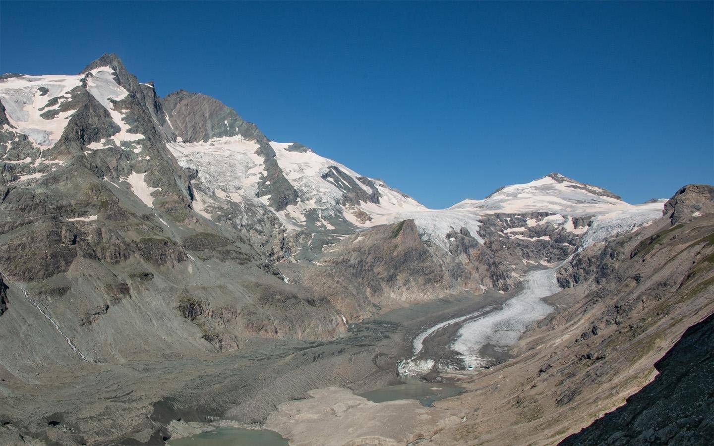 Vergleichsbilder: Die Pasterze 2024 Foto: J&uuml;rgen Merz/Glacionaut