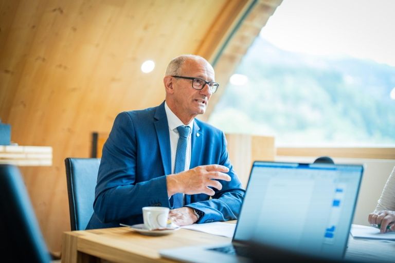 LH Anton Mattle auf Sommertour in Osttirol