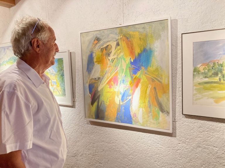 Bernd Hanser &ouml;ffnet "Farbr&auml;ume" im Kammerlanderhof