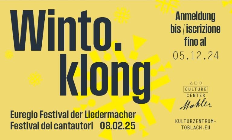 Jetzt bewerben: &bdquo;Winto.klong&ldquo; sucht Liedermacher Talente