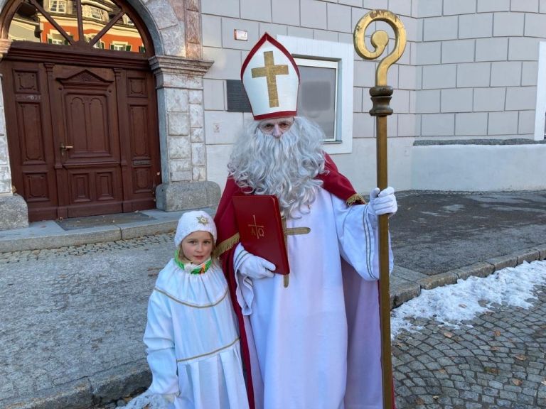 Der Nikolaus ist unterwegs