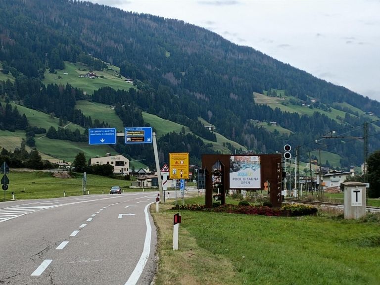 Gro&szlig;e Stra&szlig;enbauvorhaben in Innichen