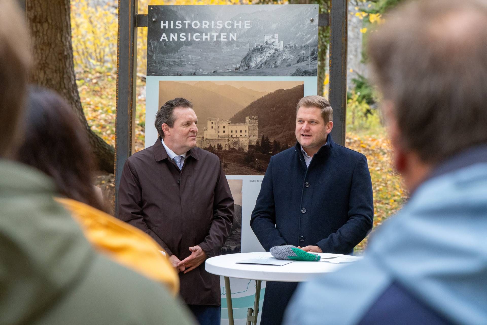 Ren&egrave; Zumtobel (Naturschutzlandesrat) Markus Stotter (Bundesrates Tirol)&copy; Thomas Isep