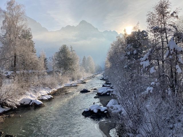 Ein Winter mit wenig Schnee und wenig K&auml;lte