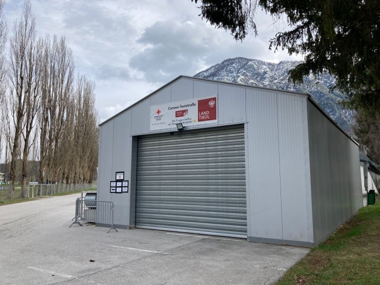 CoVid-Teststra&szlig;e in Lienz schlie&szlig;t am 30. April