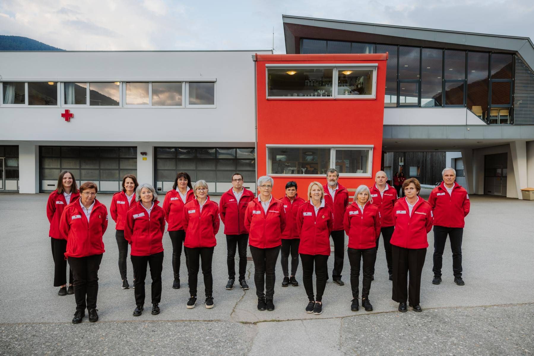 Das Sillianer Team der Tafel. Foto: Rotes Kreuz Osttirol