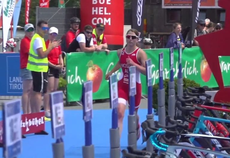 Triathletin Theresa Moser gut in Europacup-Saison gestartet