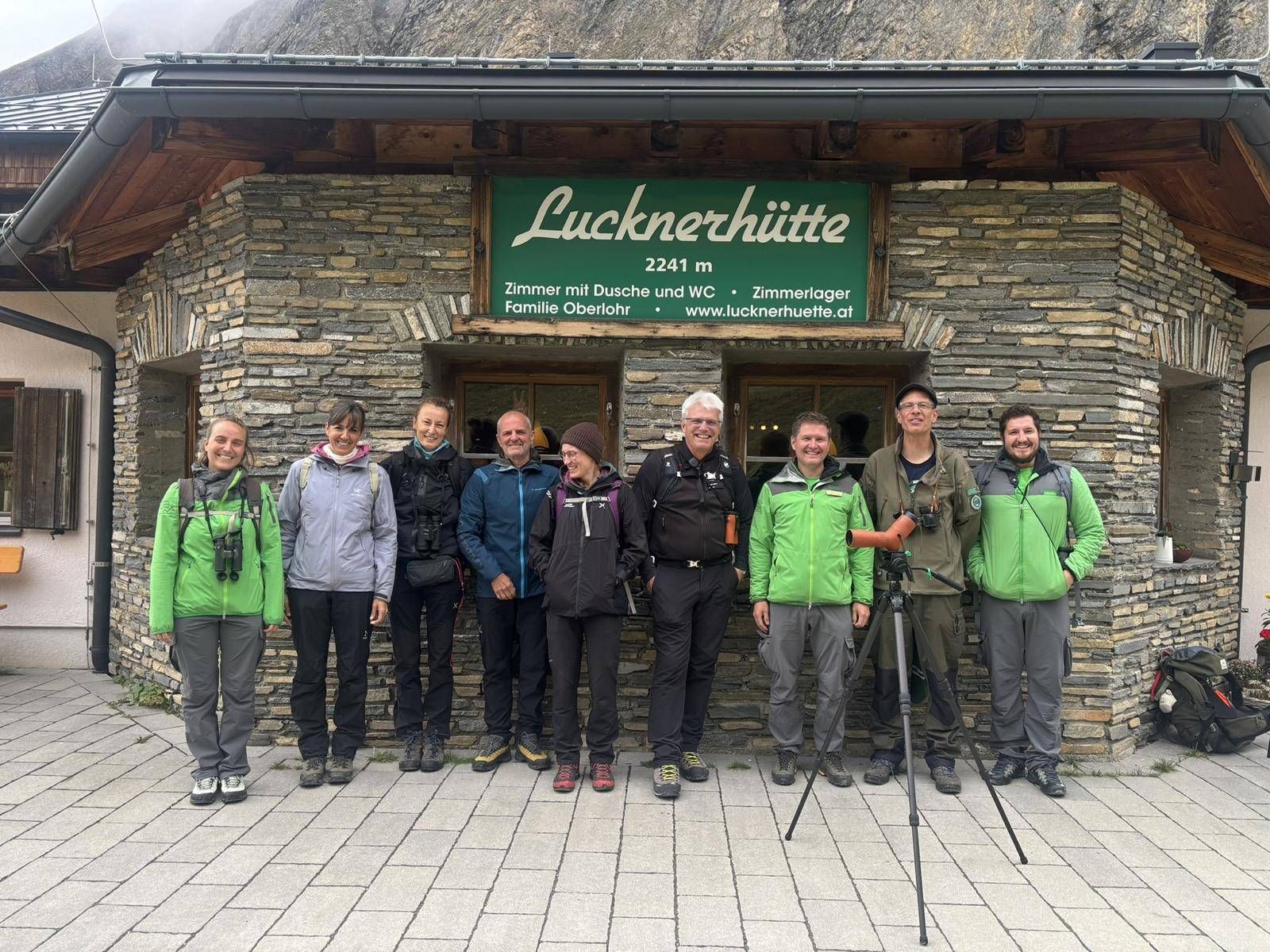 Die Exkursion zu den Themen Besuchermanagement und inklusives Naturerlebnis f&uuml;hrte vom Glocknerwinkel zur Lucknerh&uuml;tte, Foto:  NPHT_Jurgeit