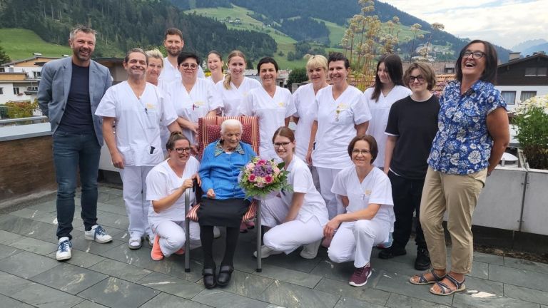 Geb&uuml;rtige Oberk&auml;rntnerin feiert 103. Geburtstag in Sillian