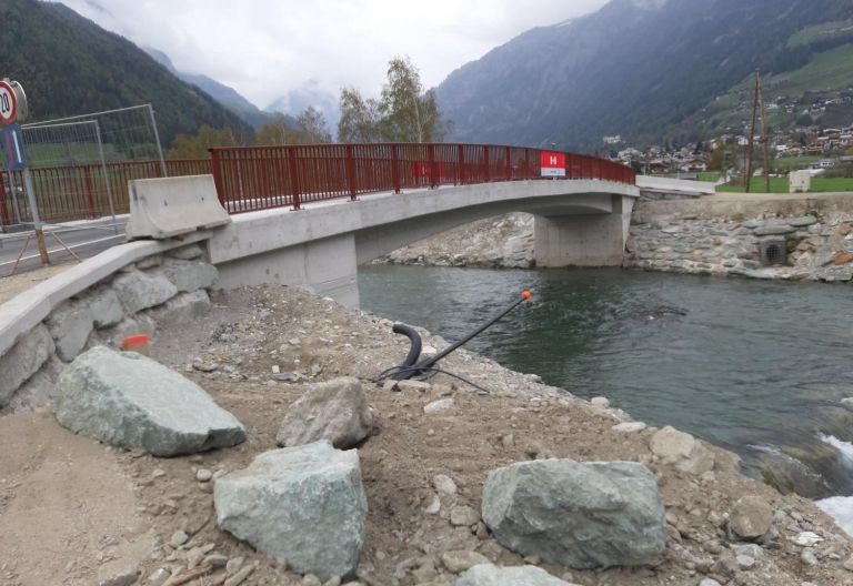 Matrei-Bichl: neue Br&uuml;cke beendet holprigen Umweg