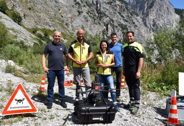 Landeswarnzentrale verschafft sich &Uuml;bersicht mit Drohnen