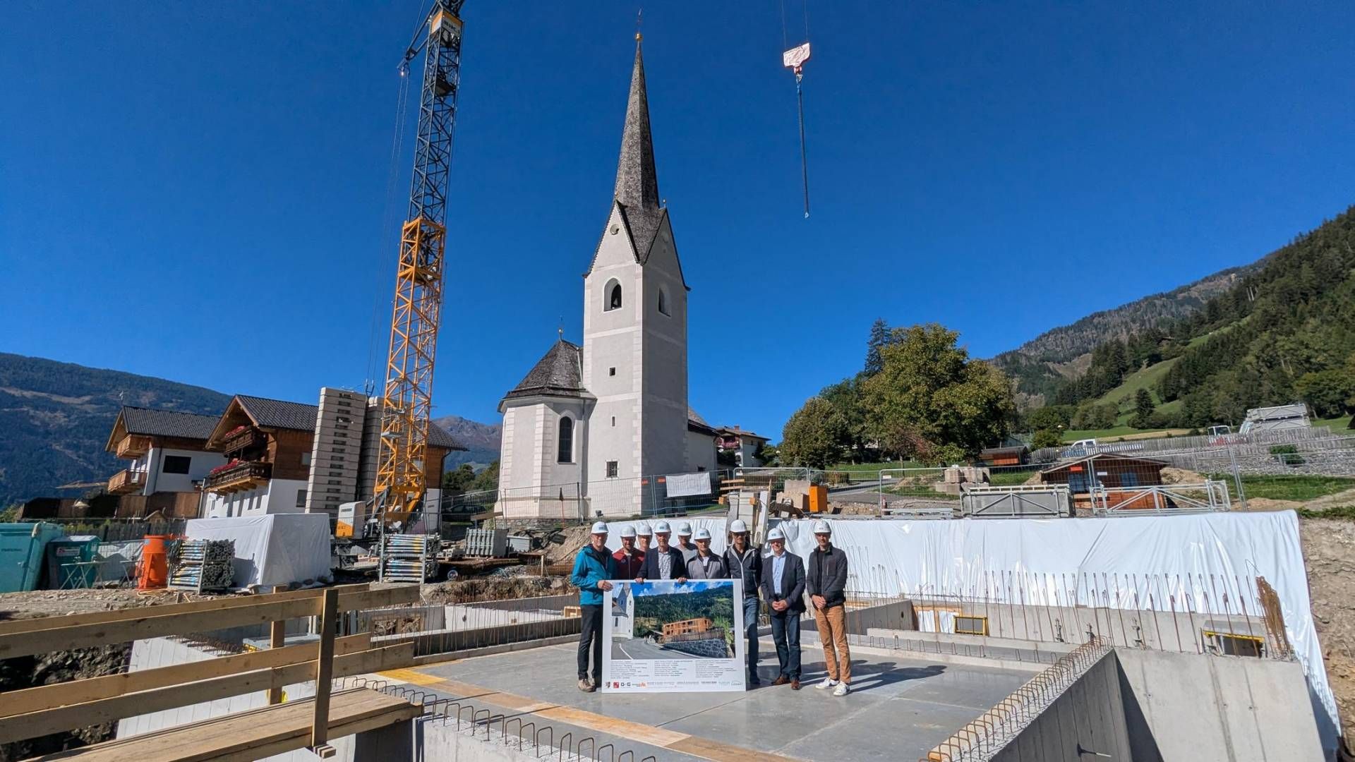 Das Generationenhaus soll langfristig einen wichtigen Beitrag dazu leisten, leistbares
Wohnen f&uuml;r unterschiedliche Generationen in Thurn zu erm&ouml;glichen Foto: Knorr