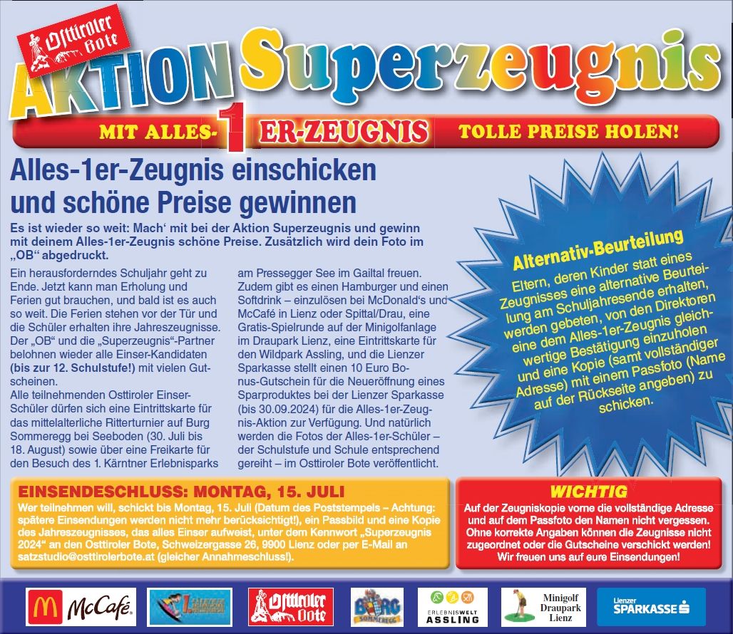 Aktion Superzeugnis 2024