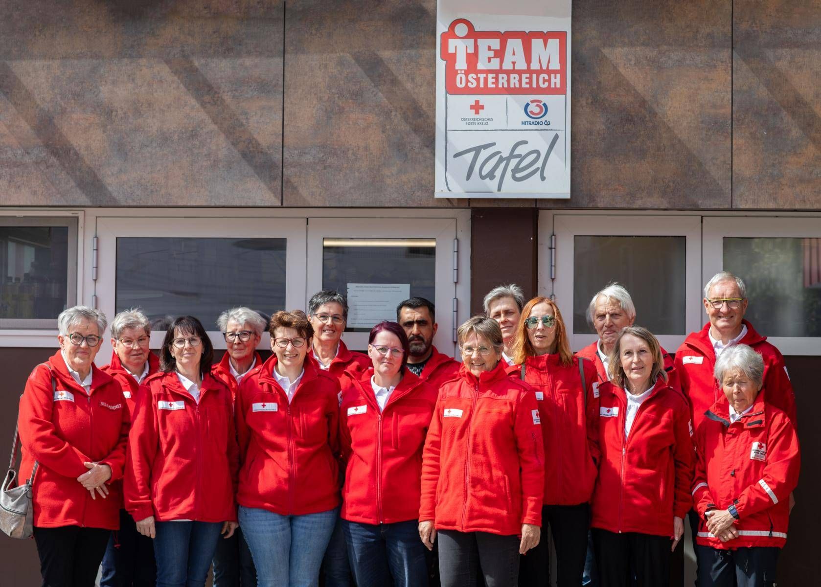 Das Tafel-Team in Lienz. Foto: Rotes Kreuz Osttirol