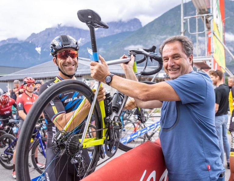 Alban Lakata nach Krankheit wieder am Rad