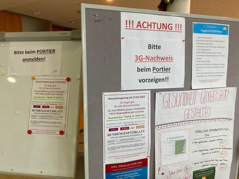 Kein 3G-Nachweis in Osttiroler Pflegeheimen  