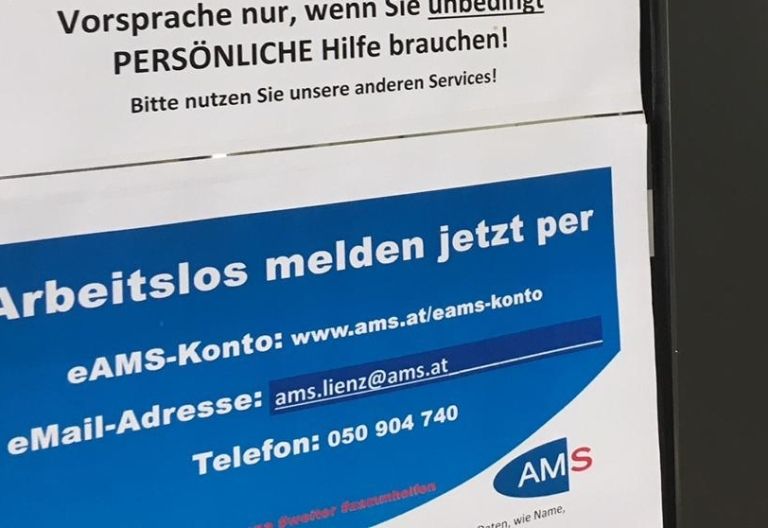 AMS-Angebote laufen auch im Lockdown weiter