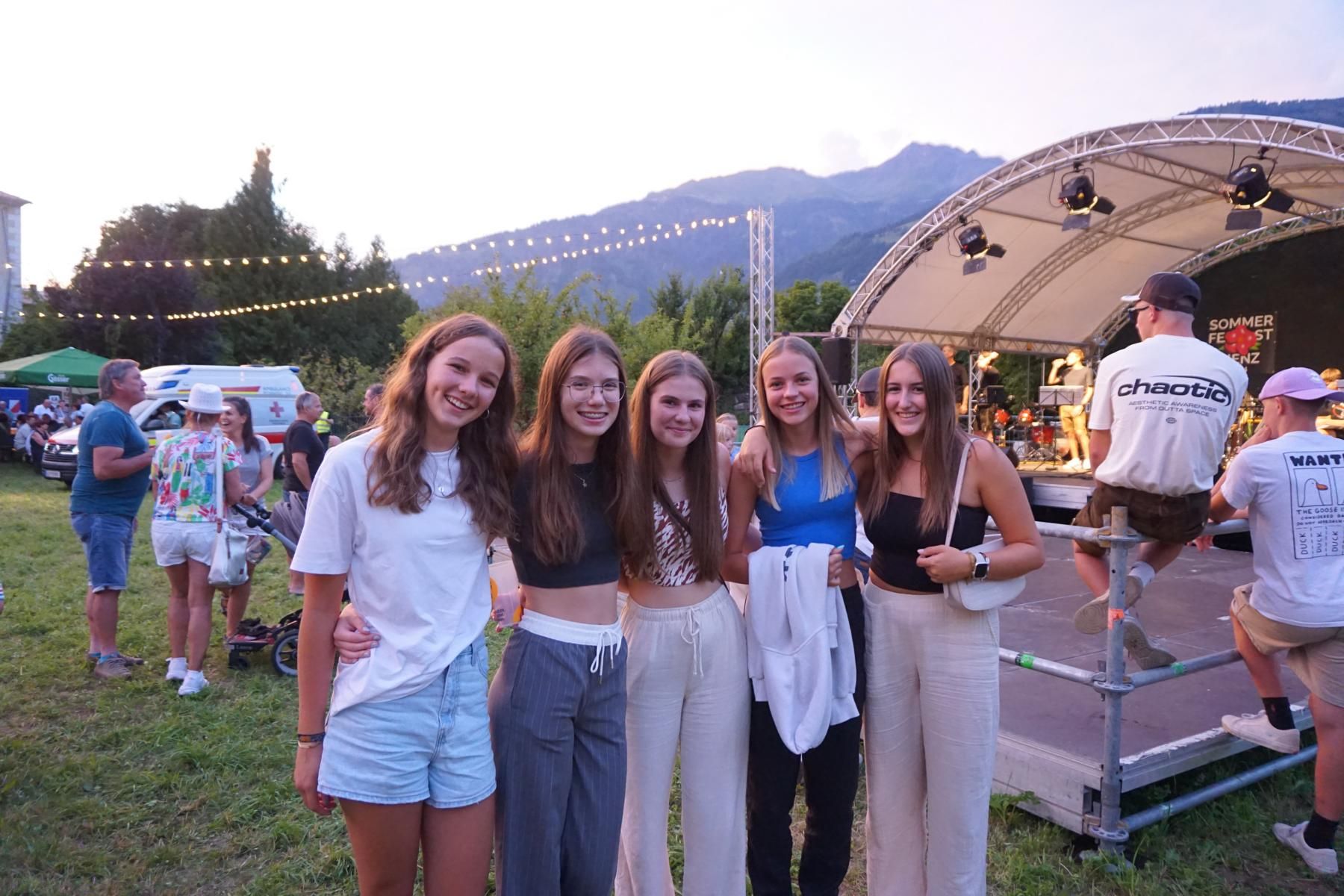 Auch Jana, Barbara, Maja, Sara und Sophie freuten sich &uuml;ber das Event, Foto: Pircher