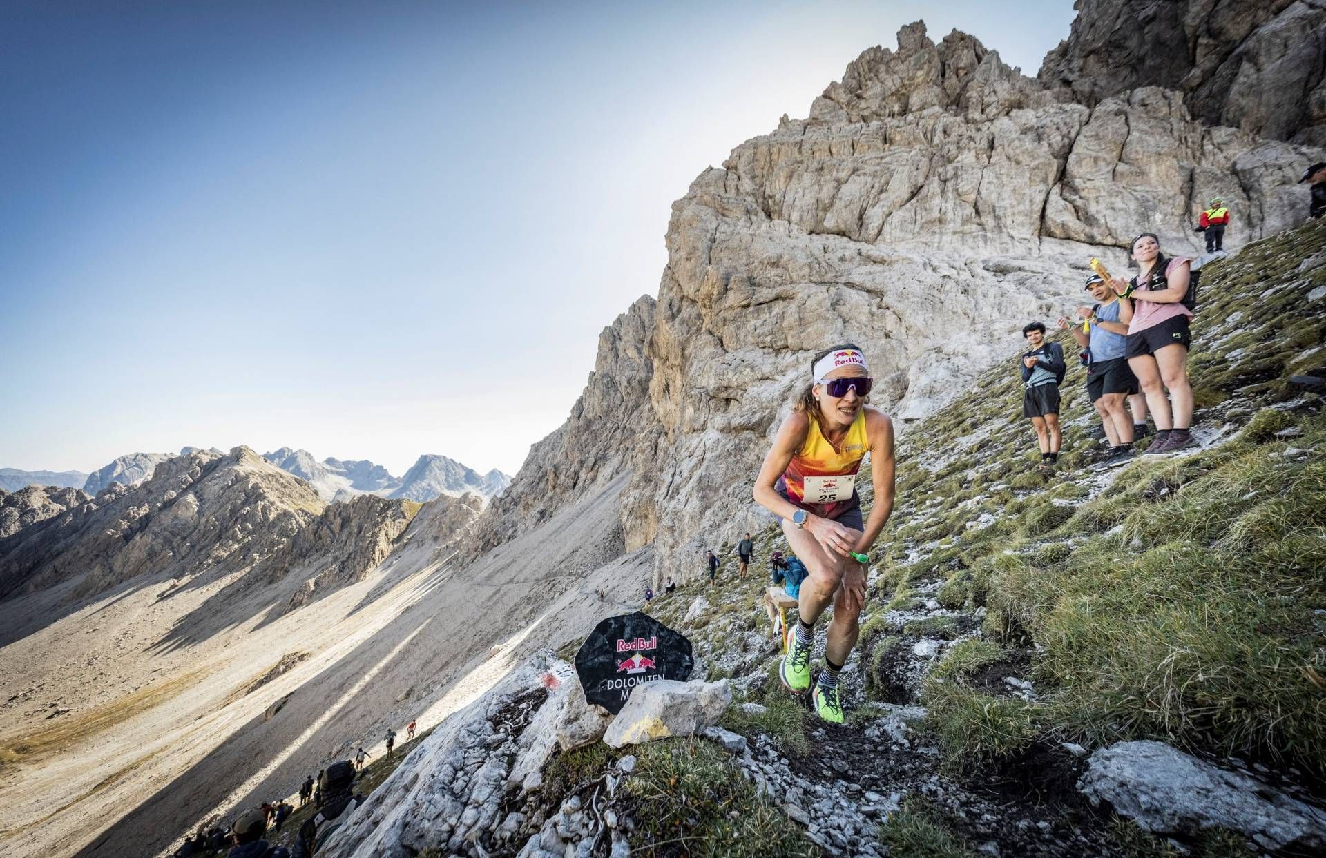 Mit ihrer Laufleistung legte die Schweizerin Judith Wyder die Basis f&uuml;r den sp&auml;teren Sieg ihres Red Bull Damenteams.  
Foto: Mirja Geh | Red Bull Contentpool