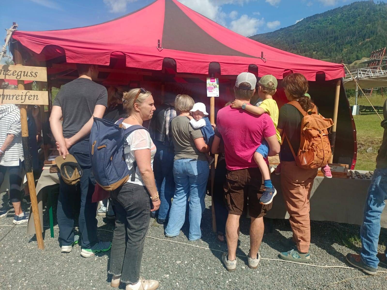 Markttag in Aguntum 2026 Foto: Claudia Moser