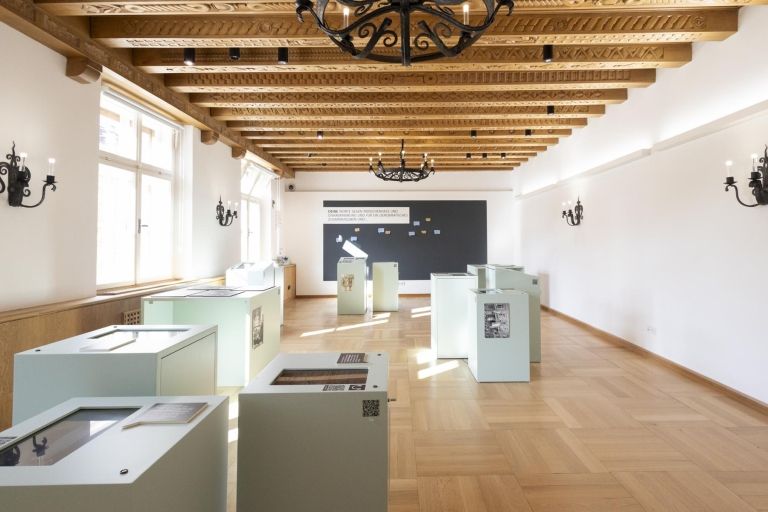 Ausstellung zu NS-Vergangenheit des Geb&auml;udes 