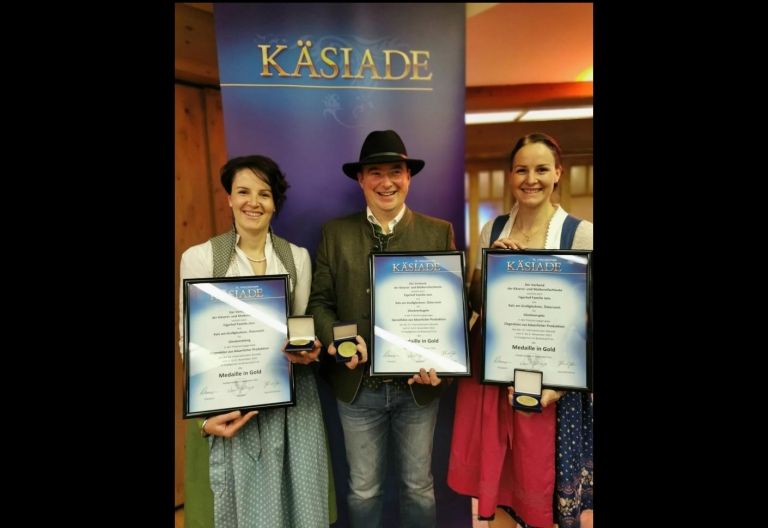 Gold f&uuml;r Osttiroler K&auml;seprodukte