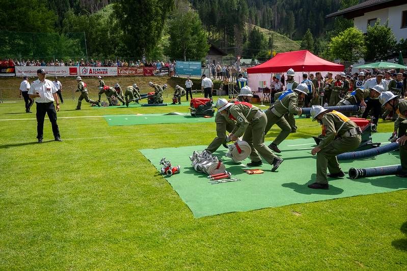 H&ouml;chstleistung beim Fire Cup. Foto: LFV Tirol/Manuel W&uuml;rteberger