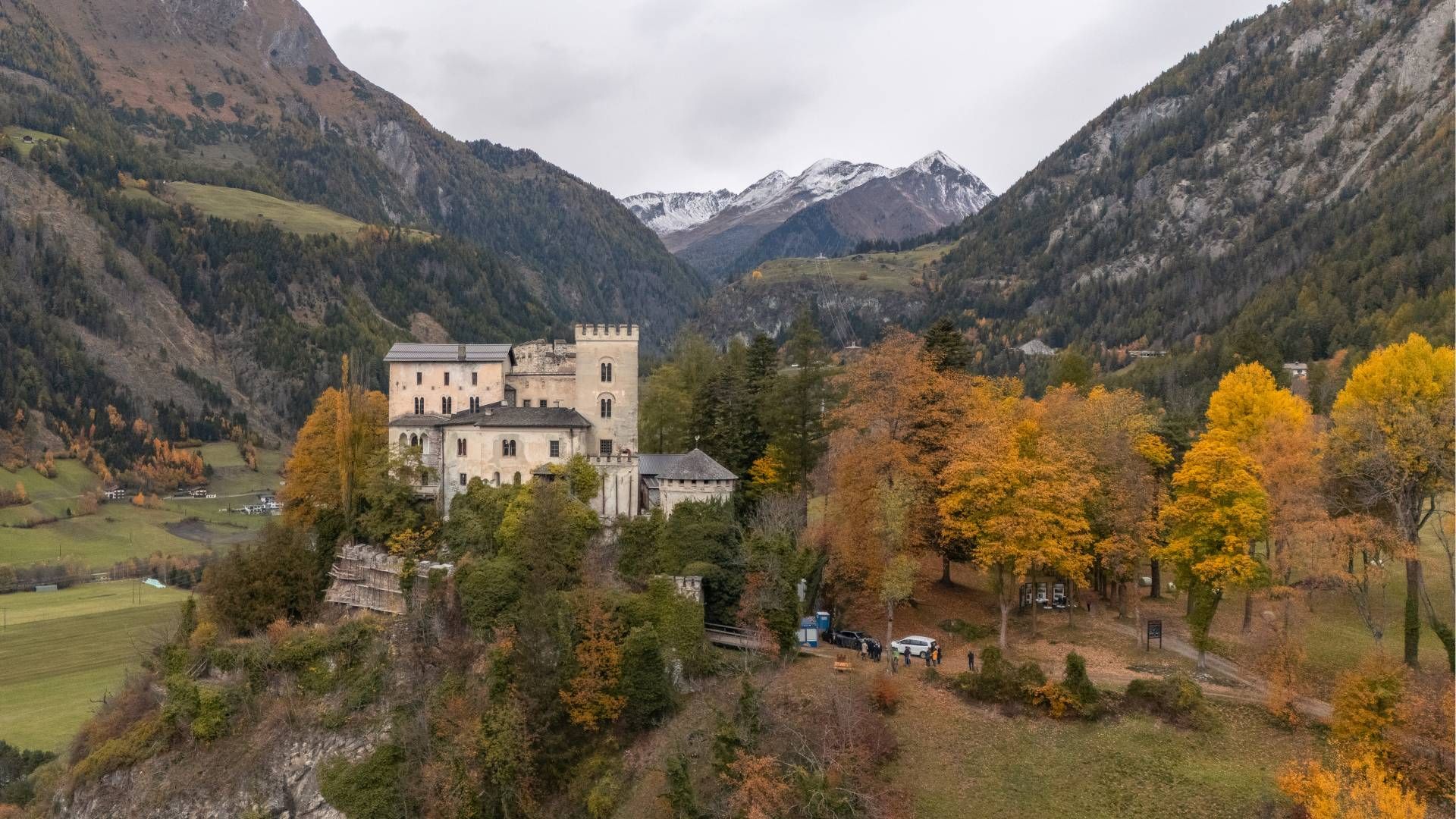 Schloss Weissenstein Blick Richtung Pro&szlig;eggklamm &copy; Thomas Isep