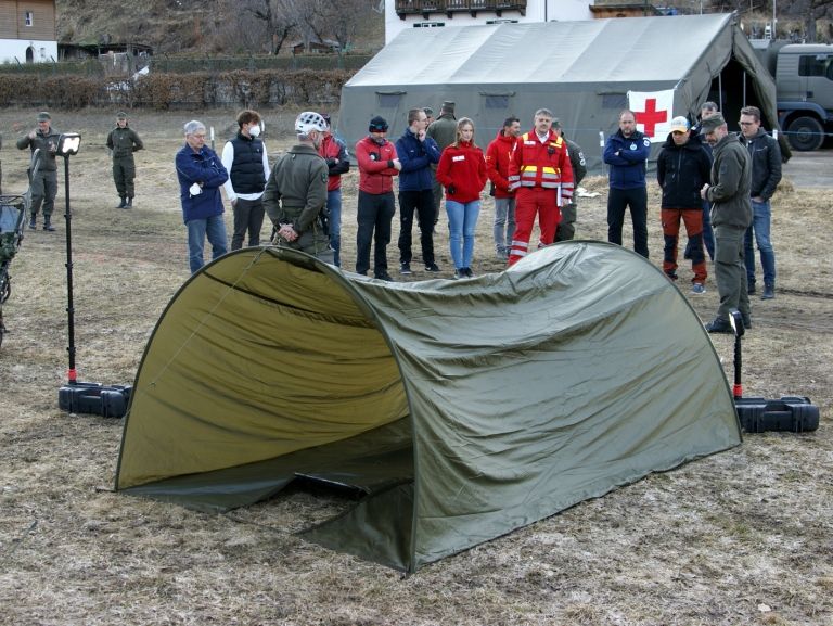 Blaulichttag in der Lienzer Haspingerkaserne
