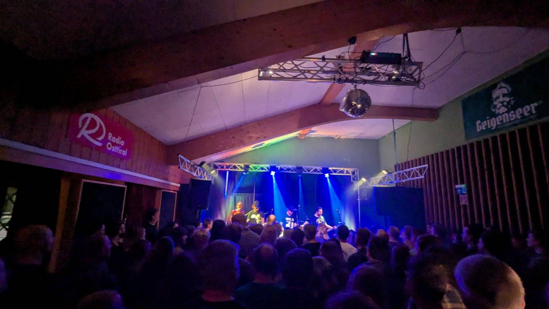 The Burning Flags Live Mukl Lienz Foto: Knorr