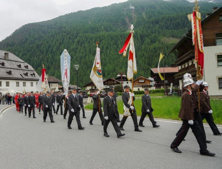 Jubil&auml;um der Rotkreuz-Ortsstelle Defereggental
