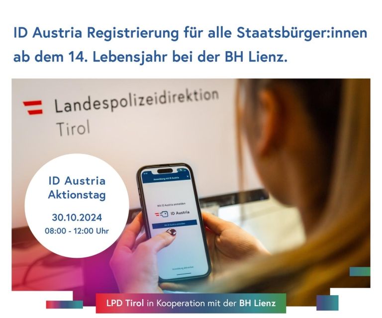 ID Austria Aktionstag in der BH Lienz