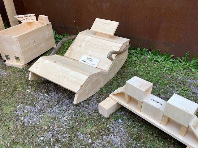 Kreatives und N&uuml;tzches aus Holz. Foto: Stangl